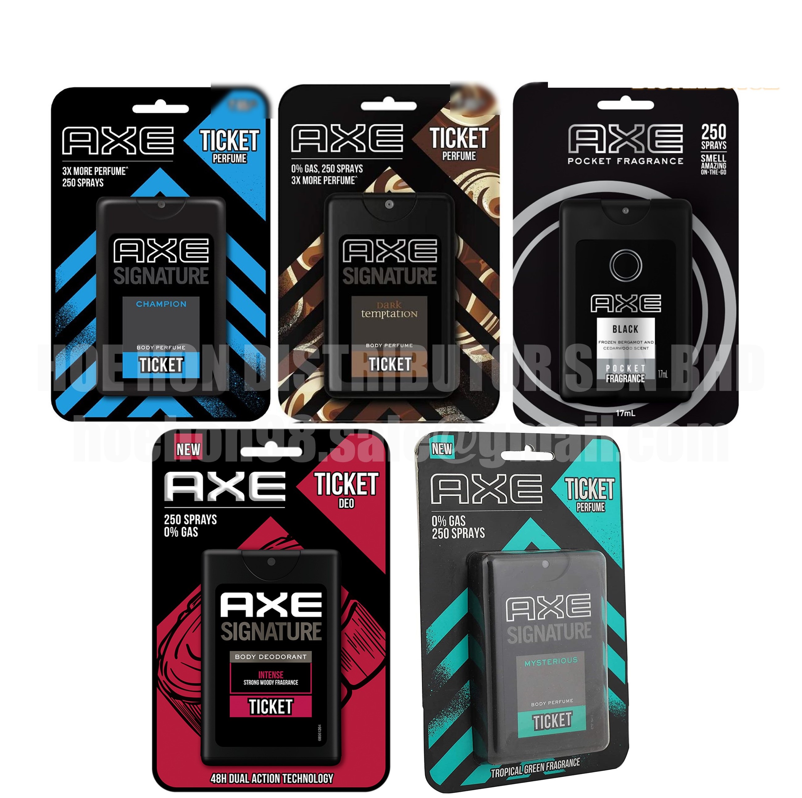 AXE Signature Ticket Deodorant 48 Hour Dual Action Technology Body