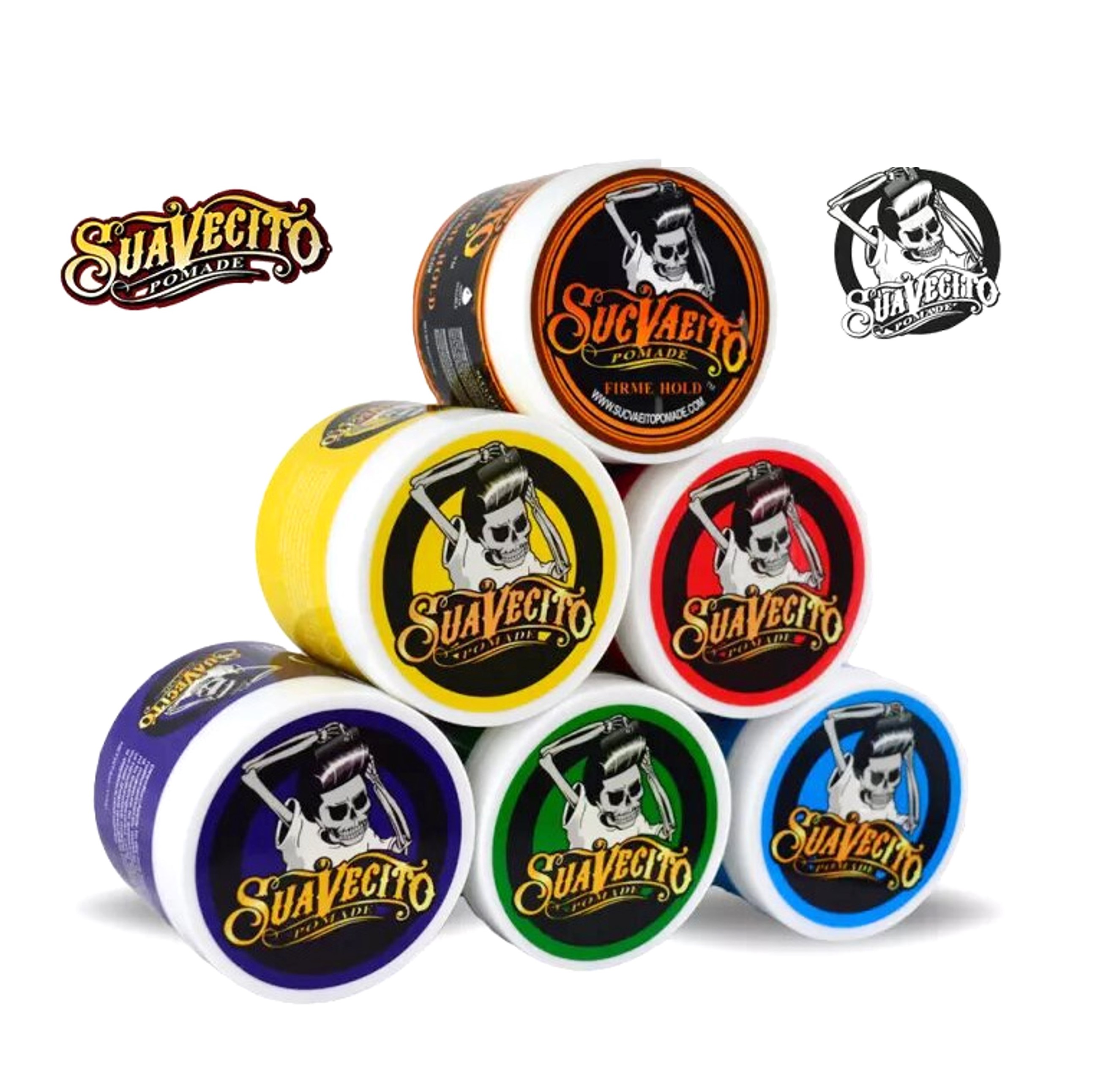 Sucvaceito Skull Head Pomade Hair Gel 120g 1pc Strong Hold Styling