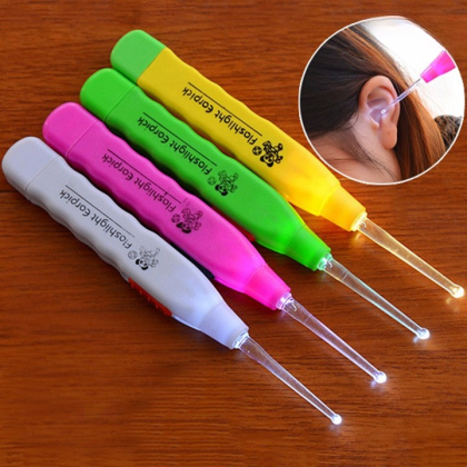 [Value] Ear Pick With LED Light Tweezer Wax Remover Scoop Ear Cleaner ...