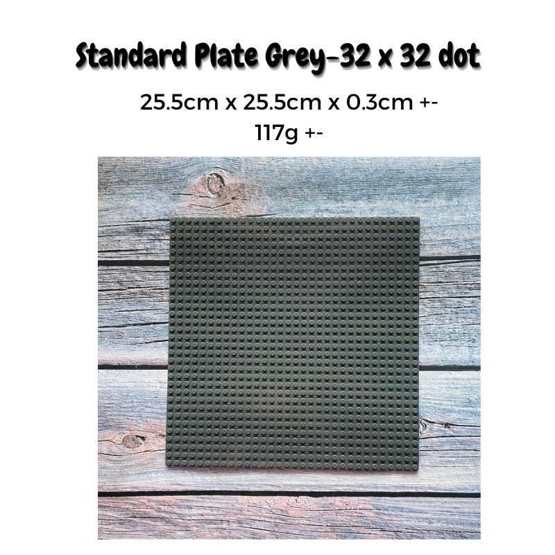 Plastic Blocks Base Plates Figures 32x32 dots and 16x16 dots Compatible Lego City Classic Toys Build