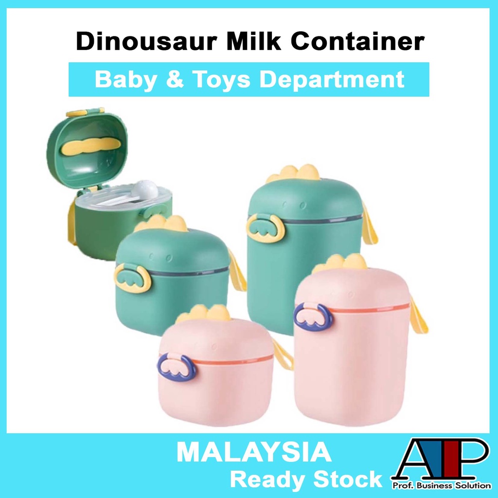 Dinosaur Baby Milk Powder Container Airtight Feeding Case Baby