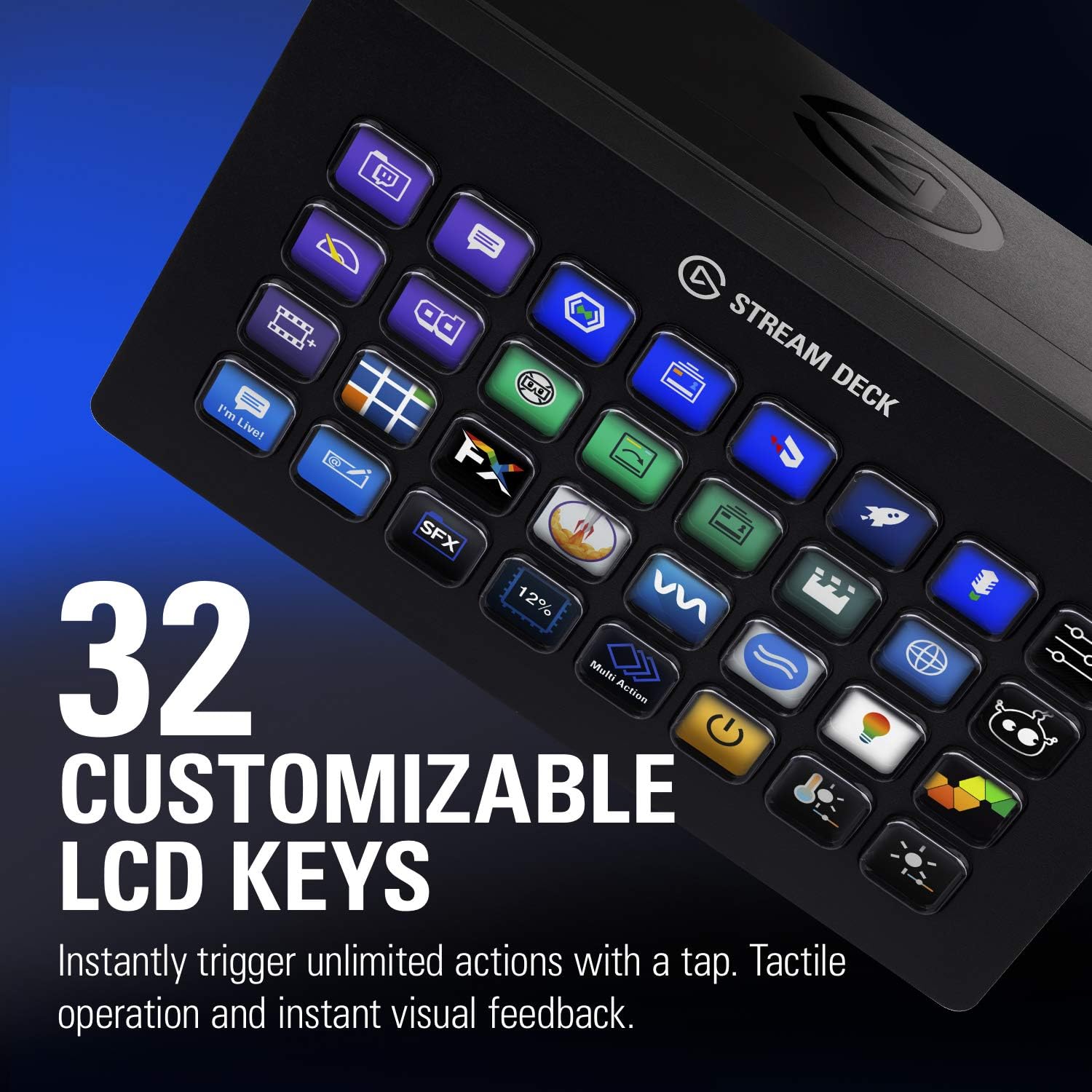 ELGATO StreamDeck XL (32 Keys LCD) (10GAT9901) | Gadget Zone