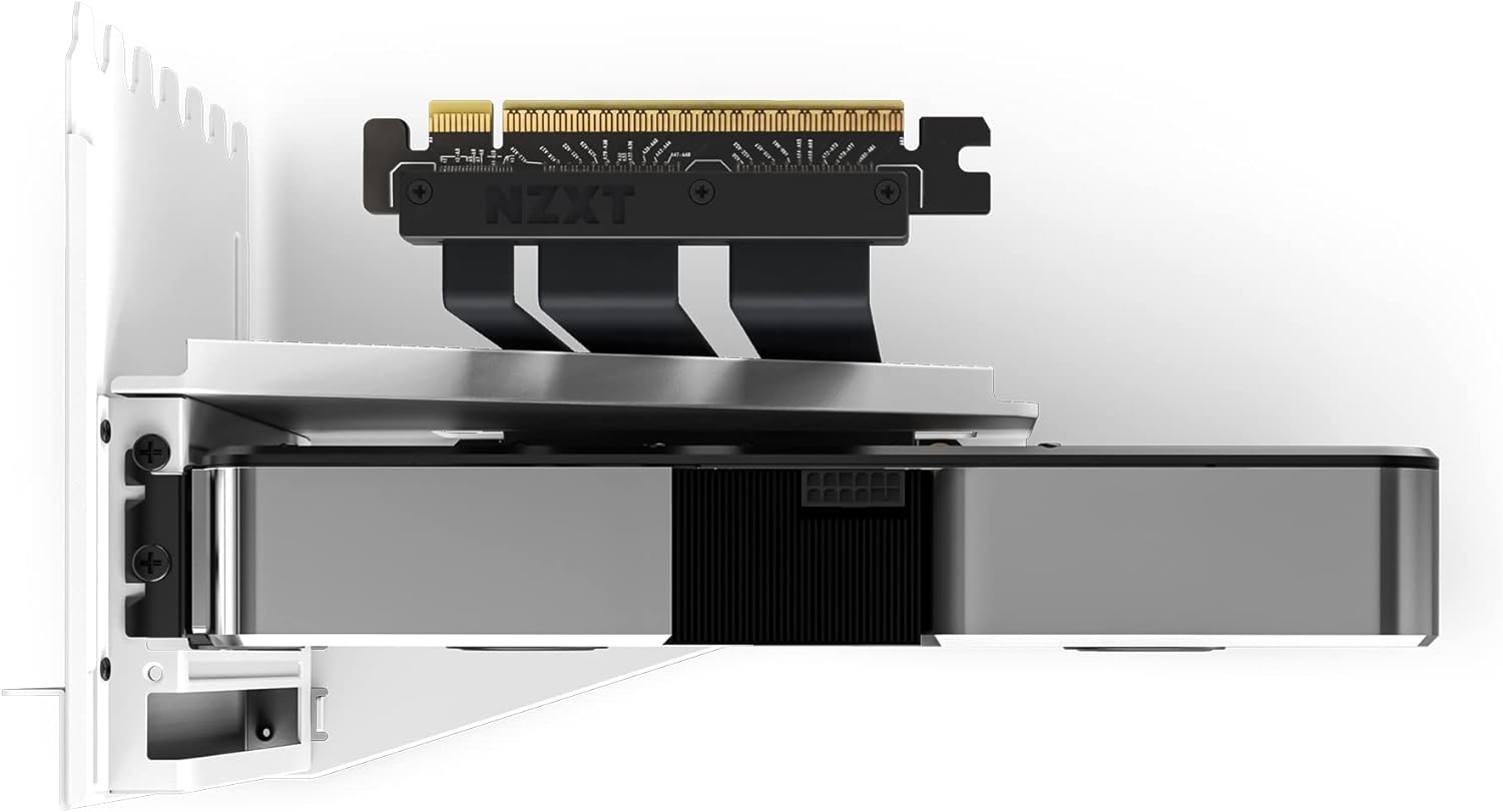 NZXT Vertical GPU Mounting Kit - White | Gadget Zone