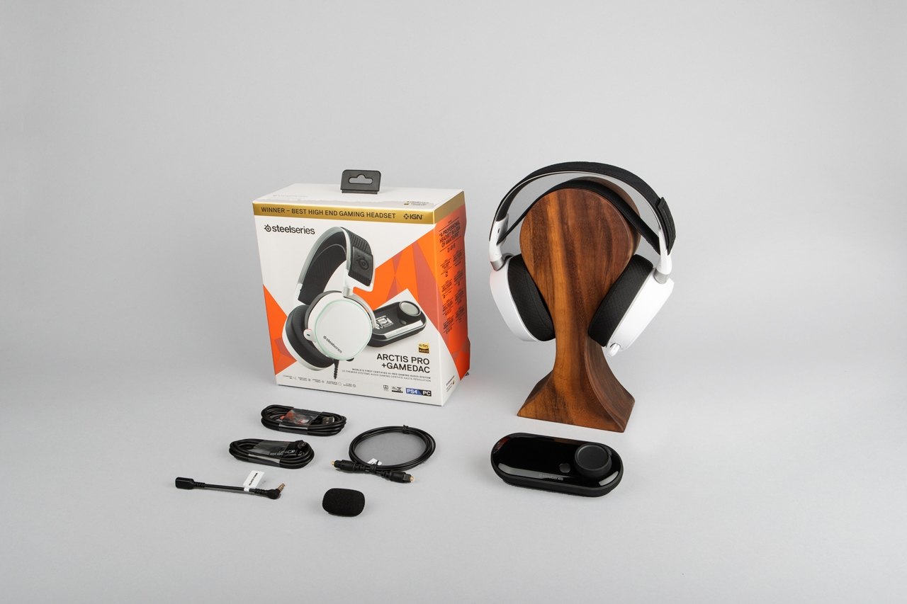 SteelSeries - Arctis Pro White (RGB) with Game DAC | Malaysia's