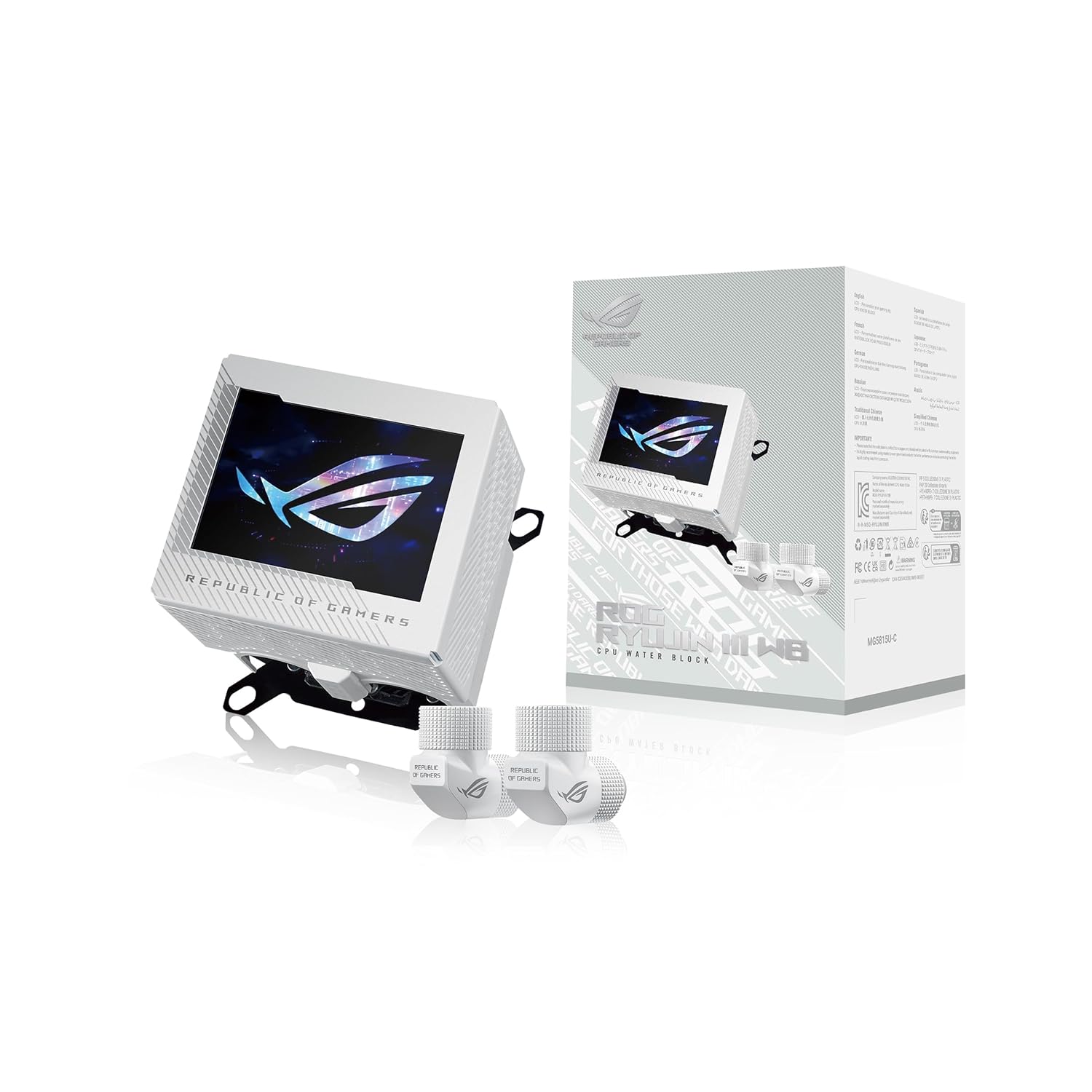 ASUS ROG RYUJIN III WB CPU Water Block | Gadget Zone