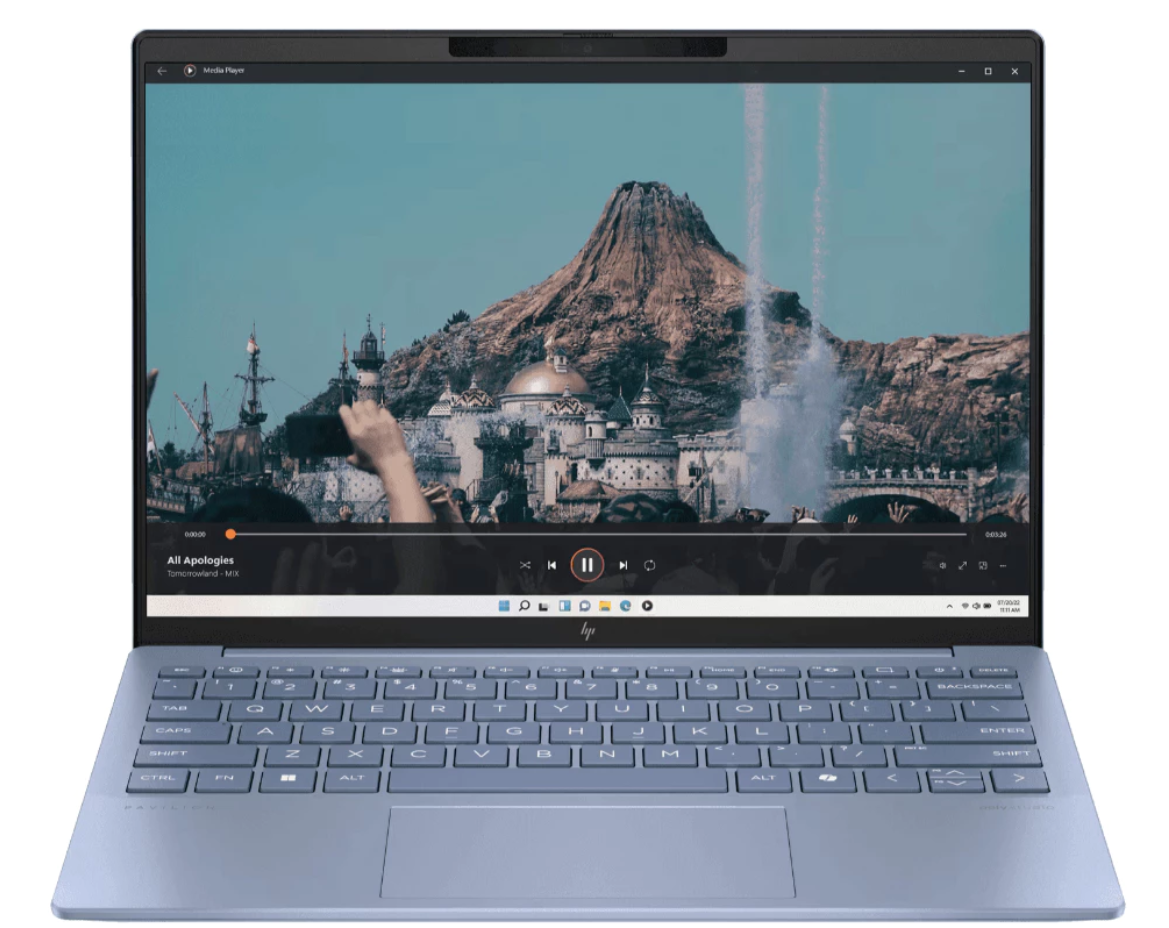 【美品】HP Pavilion Aero 13/16GB/512GBスカイブルー Pavilion Aero 13 Ryzen 5・16GBメモリ・512GB SSD・マウス付