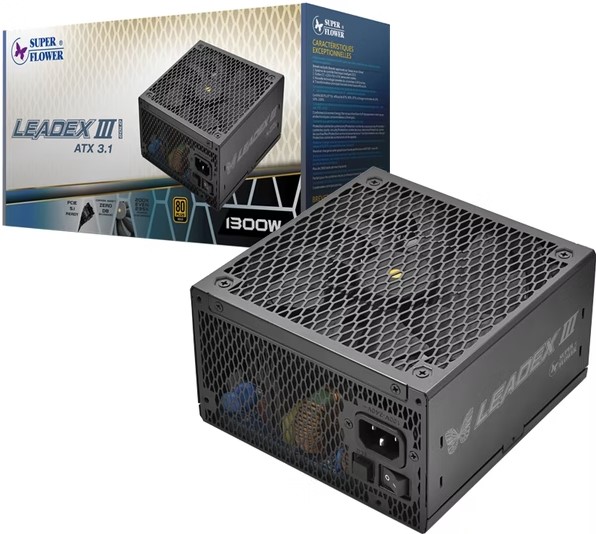 Super Flower Leadex III ATX 3.1 Gold 1300W Full Modular (PCIE 5.1