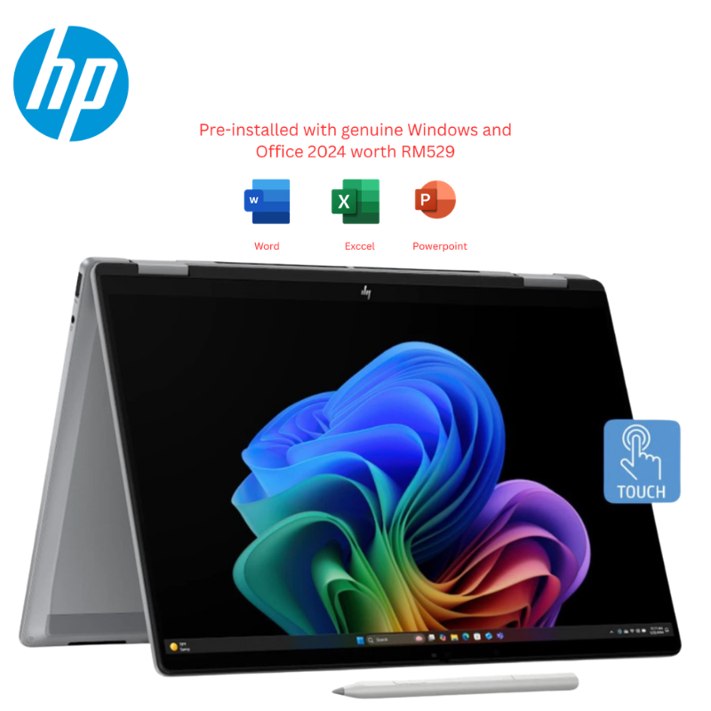 HP OmniBook X Flip Laptop Next Gen AI 14-fk0101AU (AMD Ryzen AI 5