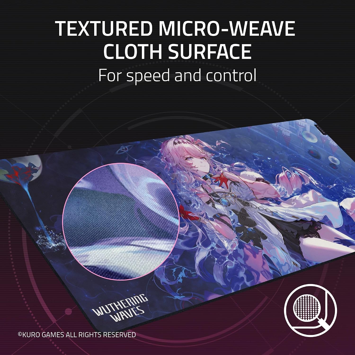 その他 Razer GIGANTUS V2 XXL Wuthering Waves Razer Gigantus V2 - XXL - Wuthering Waves Edition (Textured Micro