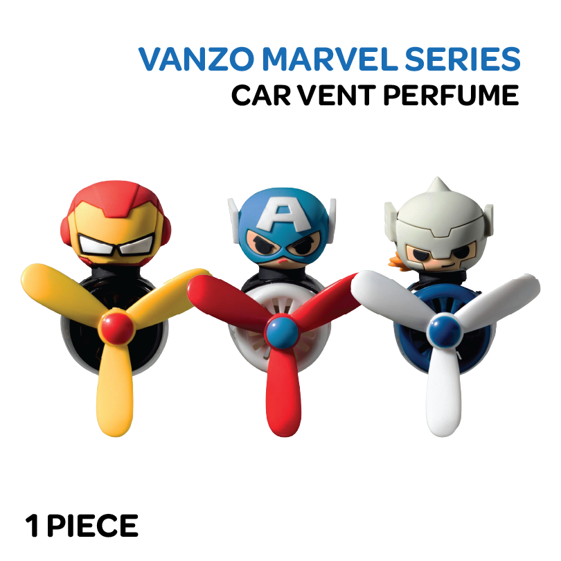 LIMITED EDITION] Vanzo Marvel Series Car Vent Perfume (Secret Musk