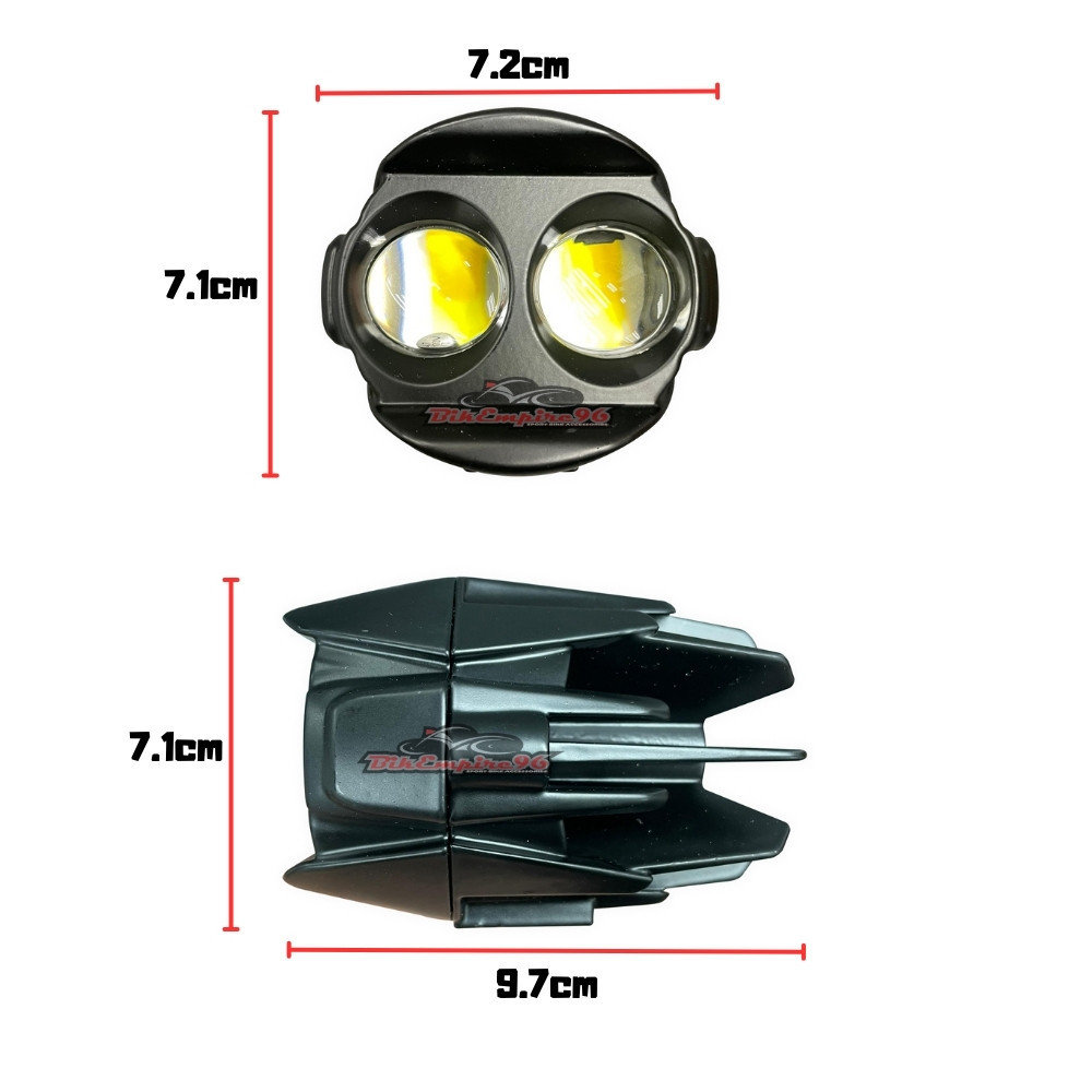 専用 Spotlight LED Spotlight GSA design 2 tune 60w LED Double Eyed