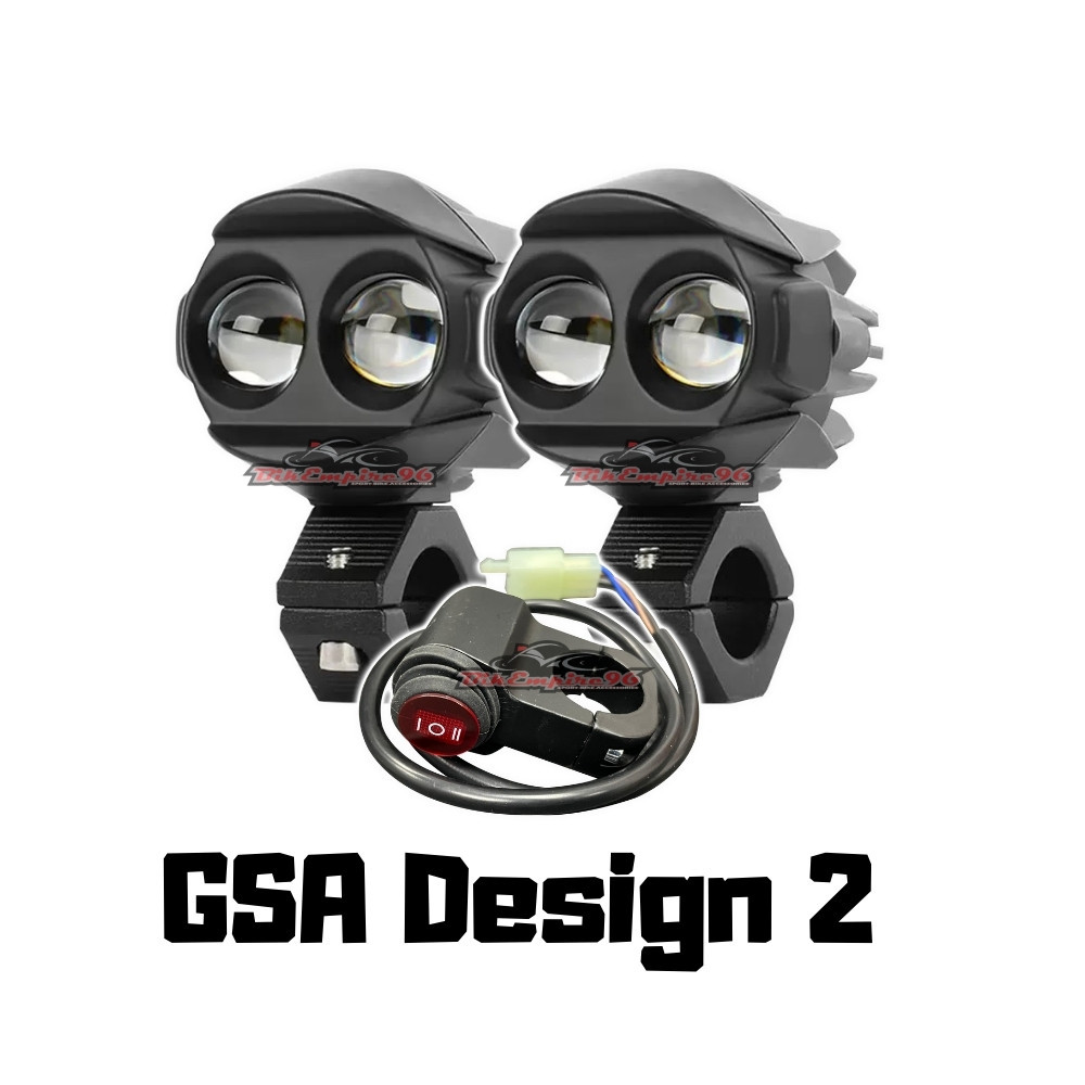 専用 Spotlight LED Spotlight GSA design 2 tune 60w LED Double Eyed