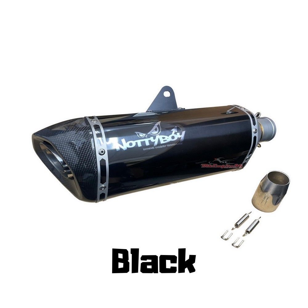 NottyBoy Universal Motorcycle Muffler Akra TT 51mm Muffler Quality