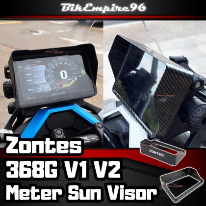 Zontes 368G Meter Sun Visor Instrument Cover Sunshade Meter Cover