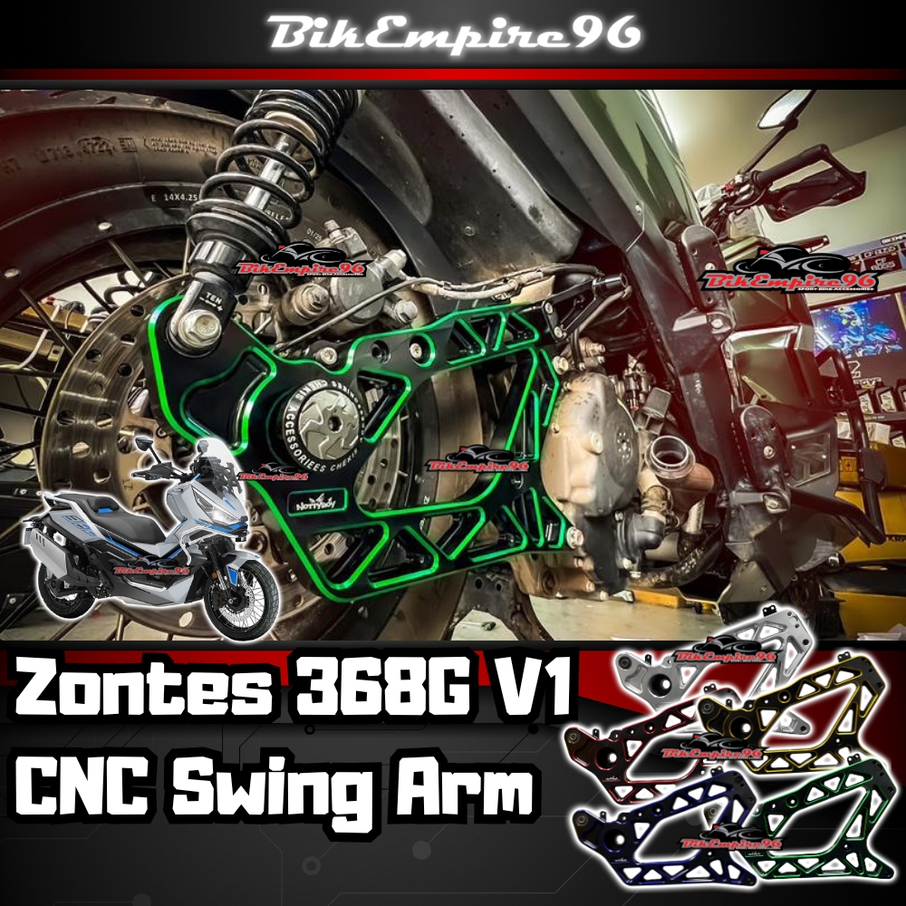 Zontes 368G Swing Arm NottyBoy CNC Plug & Play High Material CNC