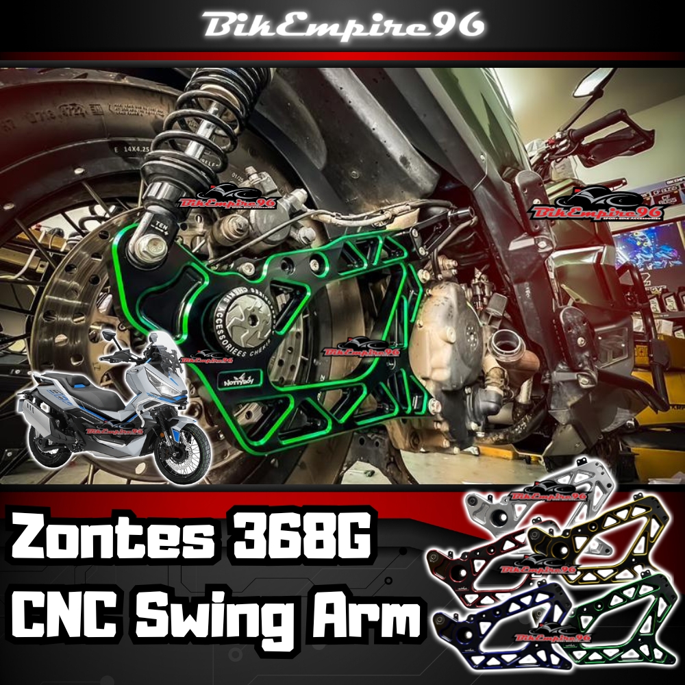 Zontes 368G Swing Arm NottyBoy CNC Plug & Play High Material CNC