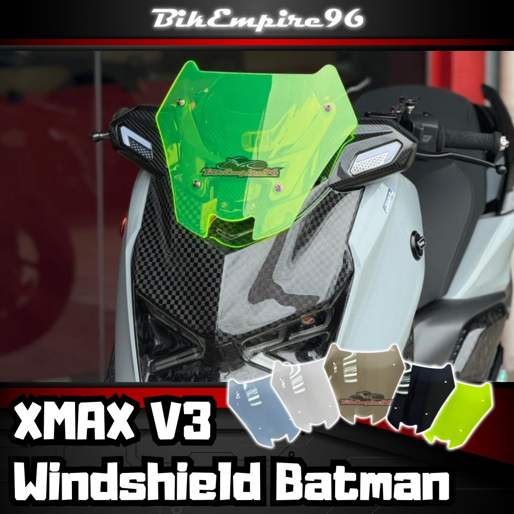 XMAX V3 Windshield Batman Windscreen Fairing Deflector Maximum