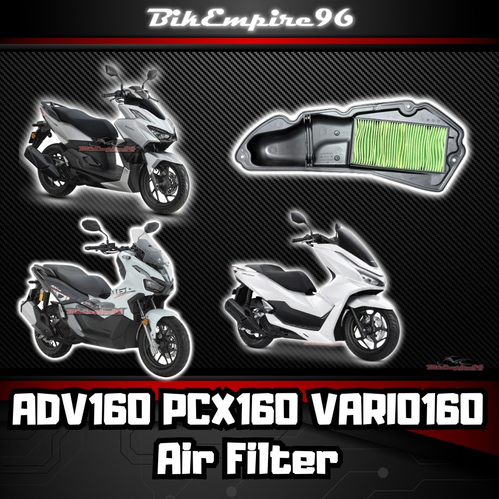 HONDA ADV 160 PCX 160 VARIO 160 Air Filter Performance High Flow