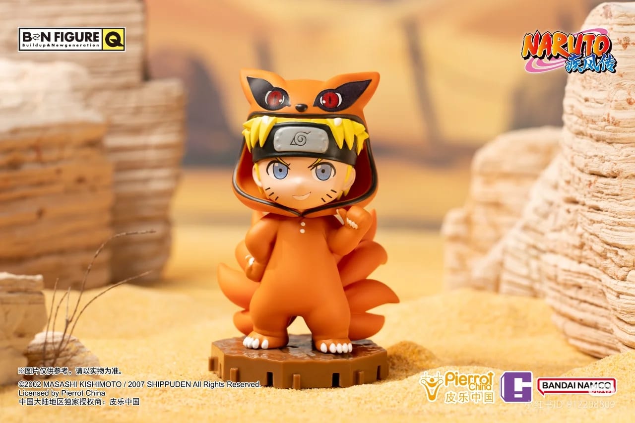 Bandai BNFIGURE Q Version Naruto Shippuden Pajamars Series Blind