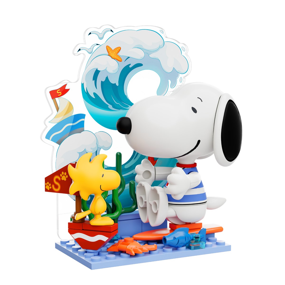 Pantasy Snoopy P86912 Snoopy Letter World Series Blind Box