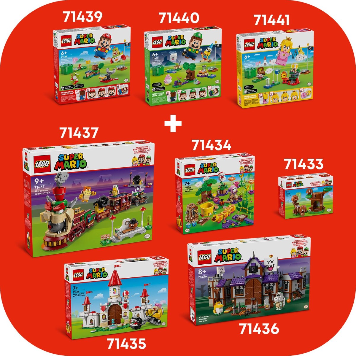 LEGO 71434 Super Mario Soda Jungle Maker Set Building Toy Set