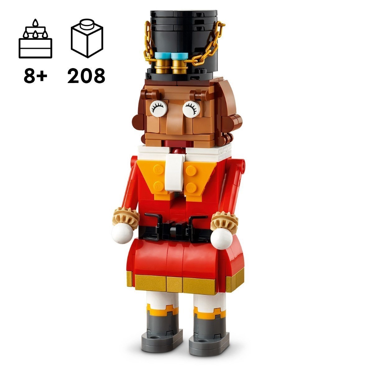 LEGO 40640 Nutcracker Building Toy Set (208 Pieces)