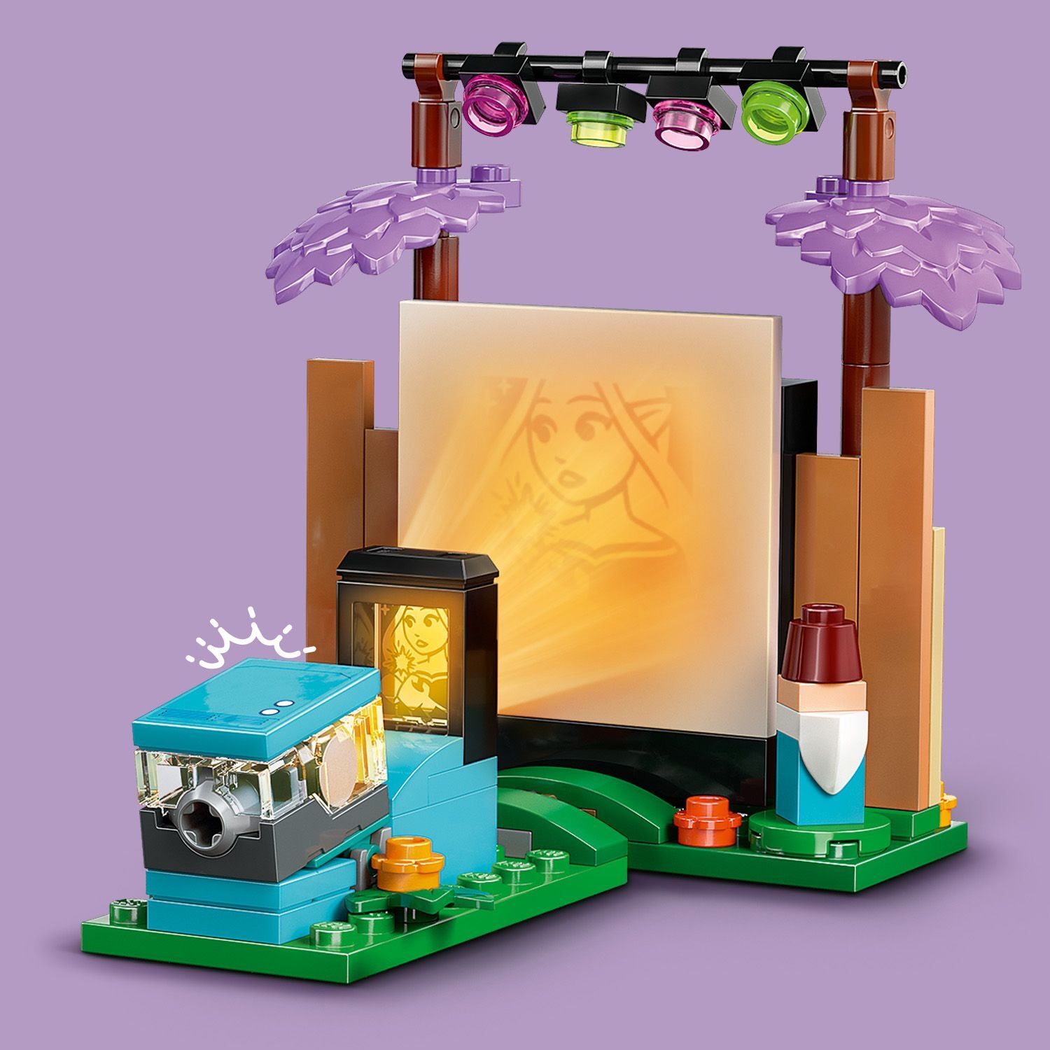 LEGO 42642 Friends Friendship Movie Night Building Toy Set