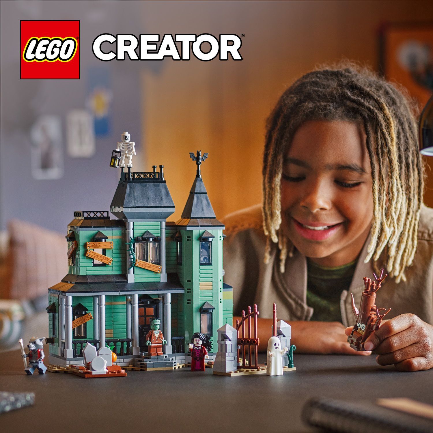 LEGO 31167 Creator Haunted Mansion Building Toy Set