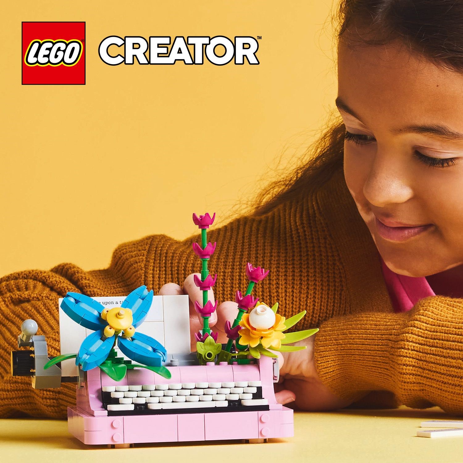 LEGO 31169 LEGO Creator Typewriter with Flowers Building Toy Set (363 ...