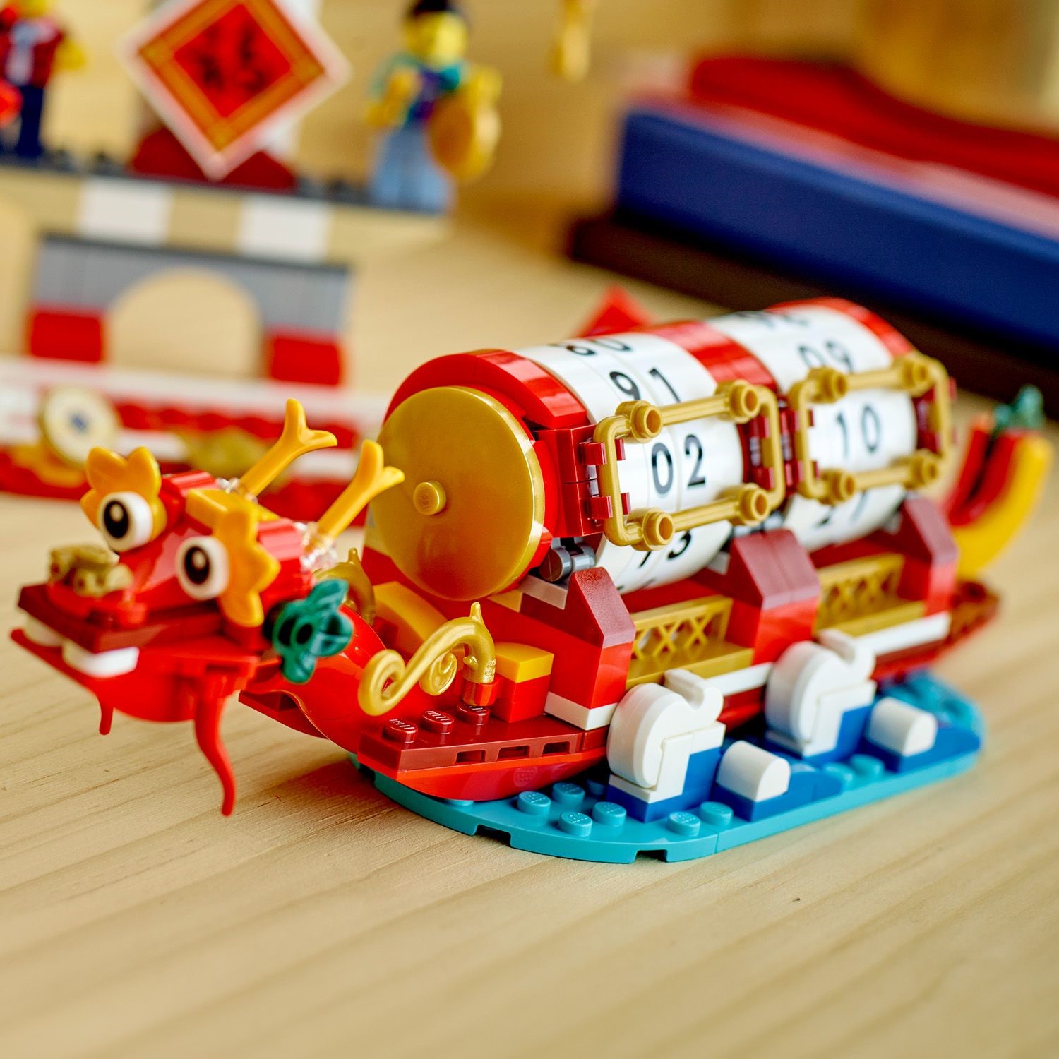 LEGO 40678 Festival Calendar Building Toy Set (345 Pieces)