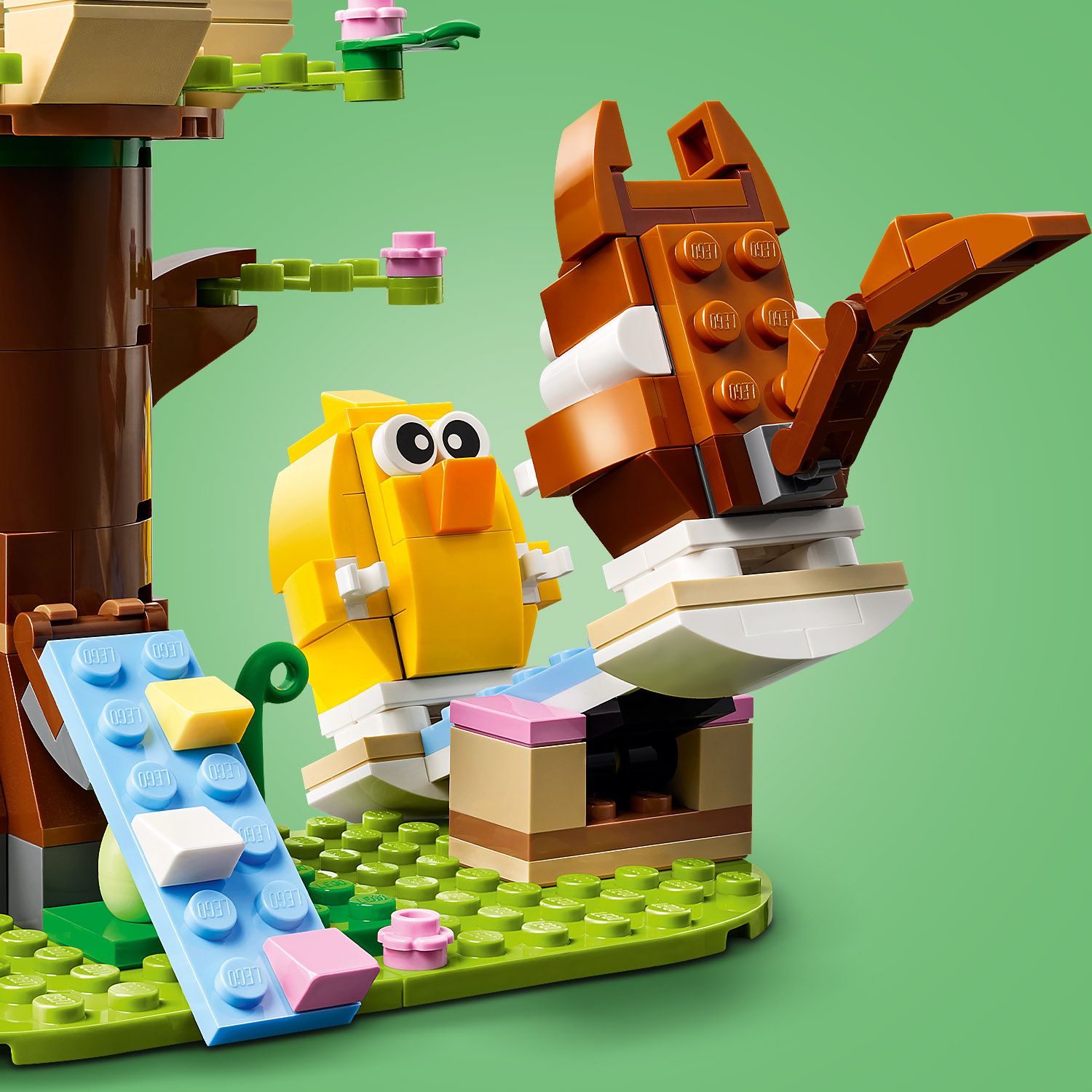 LEGO 40709 Spring Animal Playground Building Toy Set