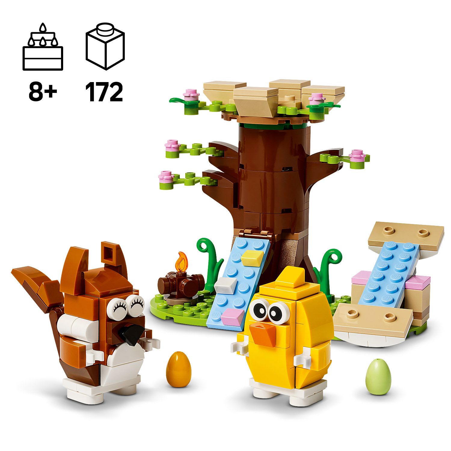 LEGO 40709 Spring Animal Playground Building Toy Set