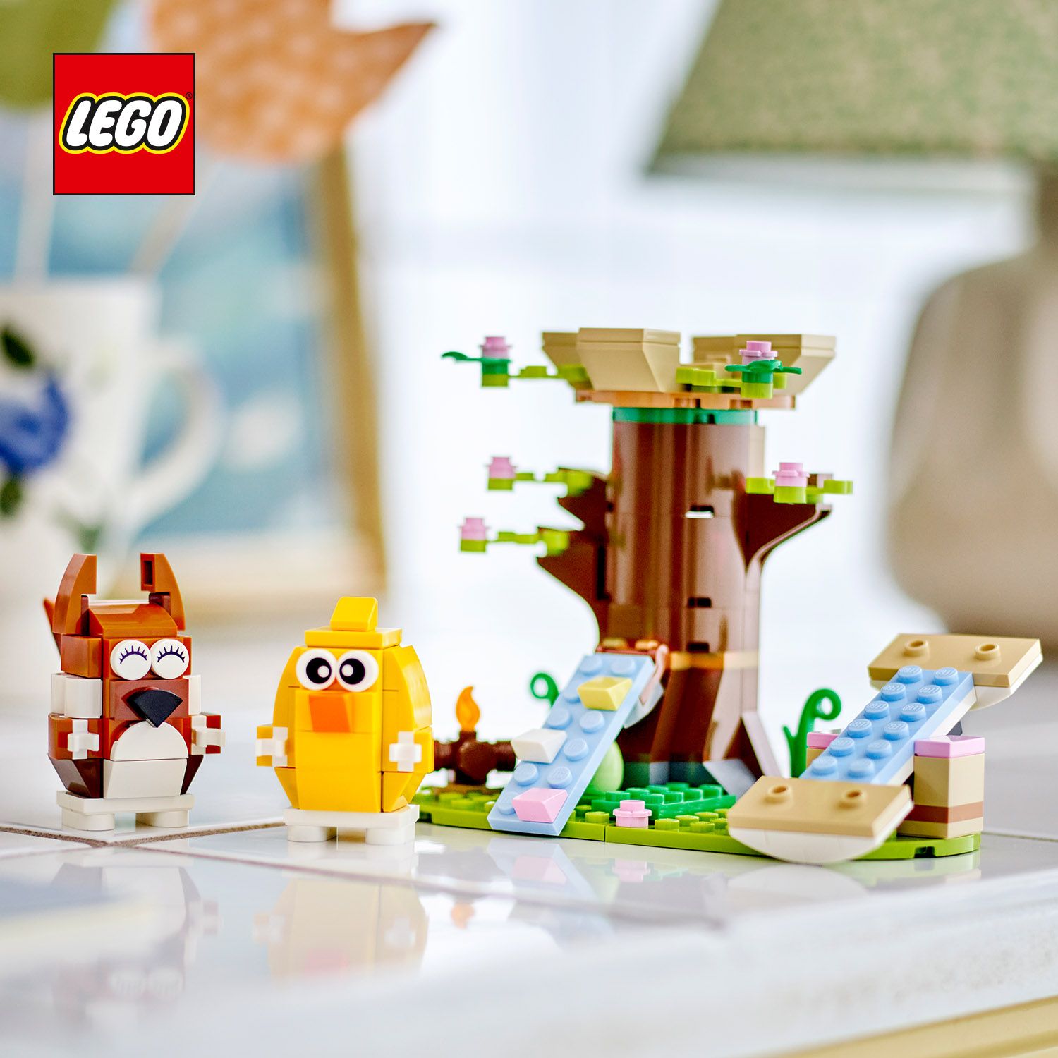 LEGO 40709 Spring Animal Playground Building Toy Set