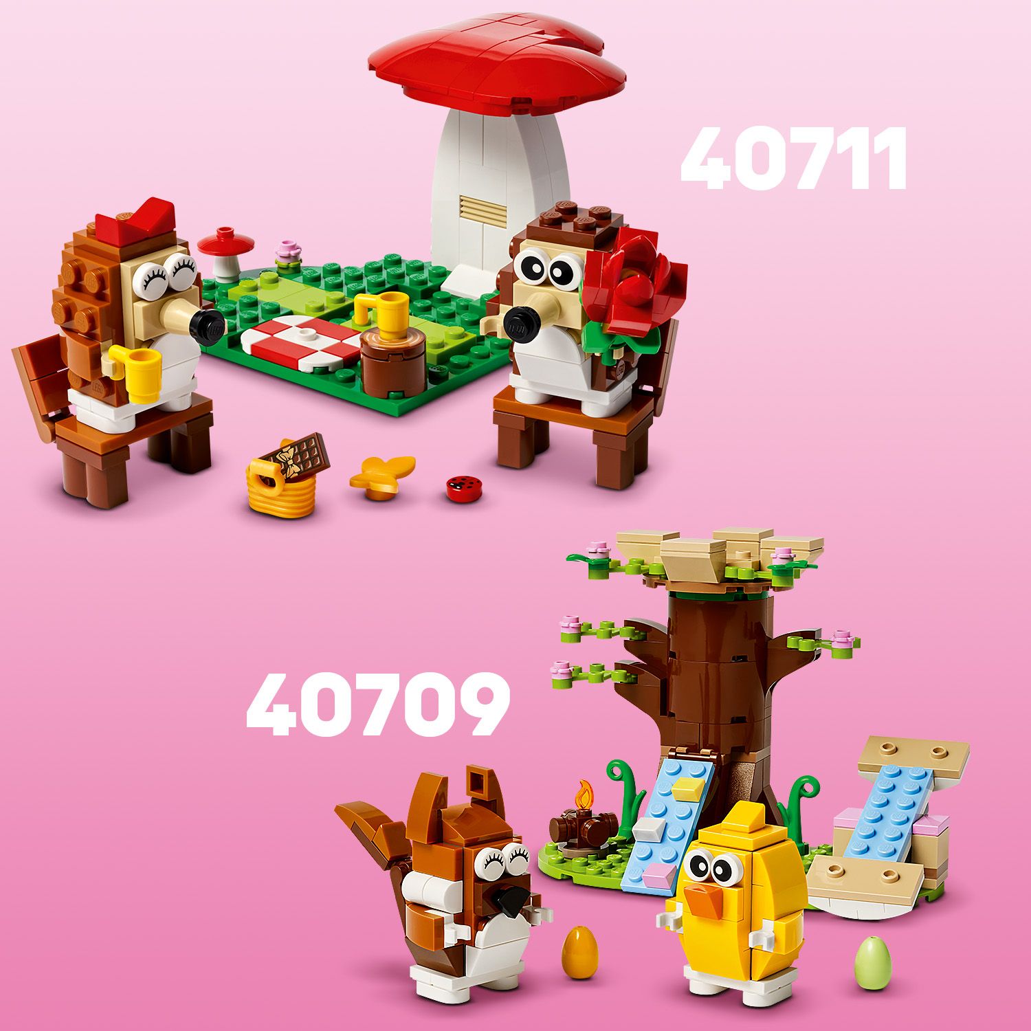 LEGO 40709 Spring Animal Playground Building Toy Set