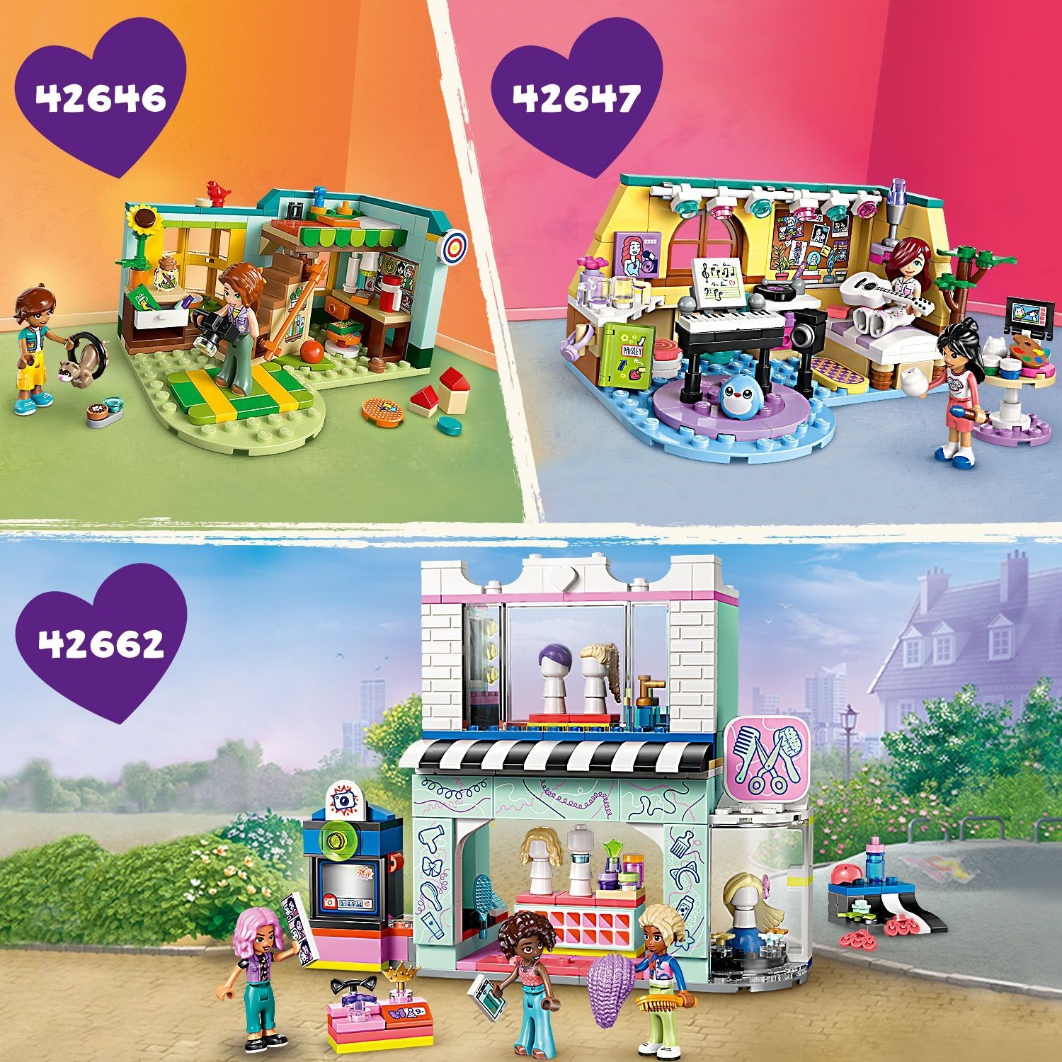 LEGO 42647 LEGO Friends Paisley's Room Building Toy Set (199 Pieces)