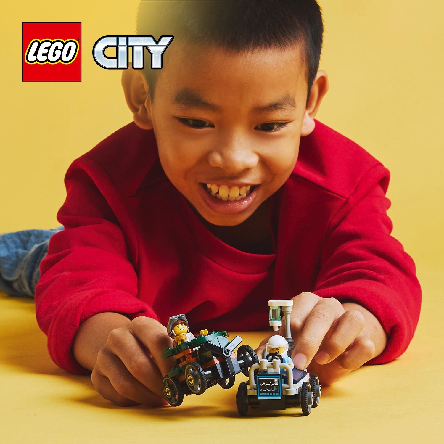 LEGO 60459 City Airplane vs. Hospital Bed Race Car Pack Building Toy ...
