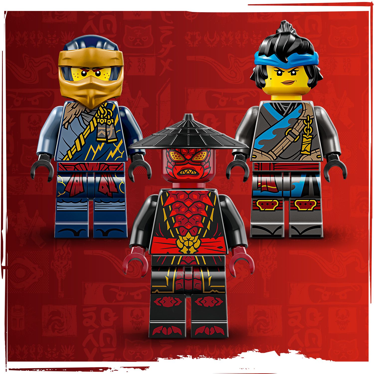 LEGO 71840 NINJAGO Rogue vs Drix Race Car Duel Ninja Toy Playset