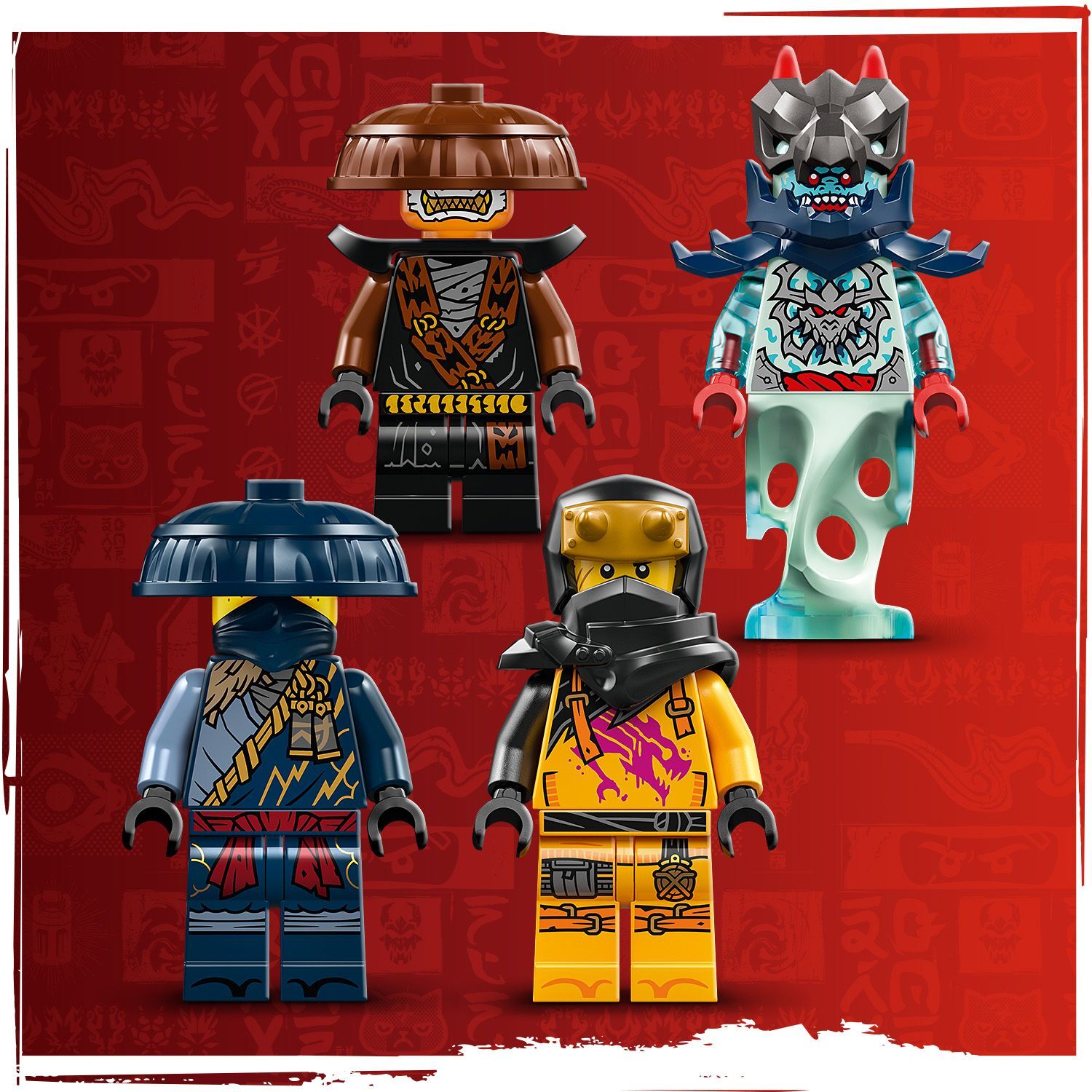 LEGO 71843 NINJAGO Rogue's Mech Dragon Rider Building Toy Set