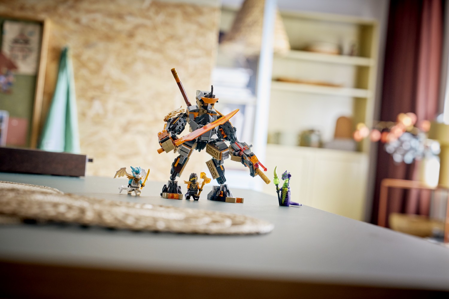 LEGO 71854 NINJAGO® Cole's Mission Mech & Dragon Zane Ninja Toys