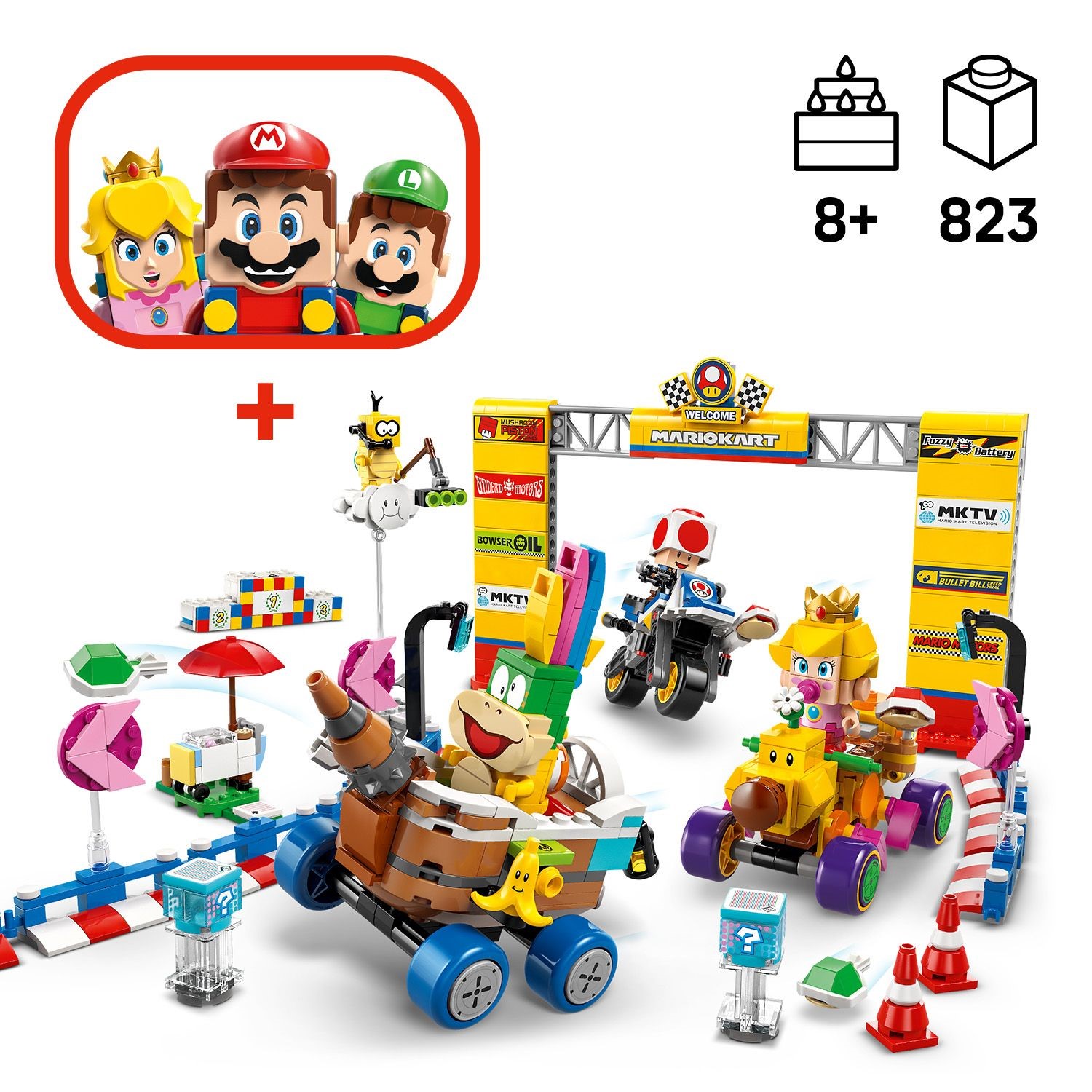 Mario Kart Lego Mario Set Walmart Mario Kart Super Mario Lego Set