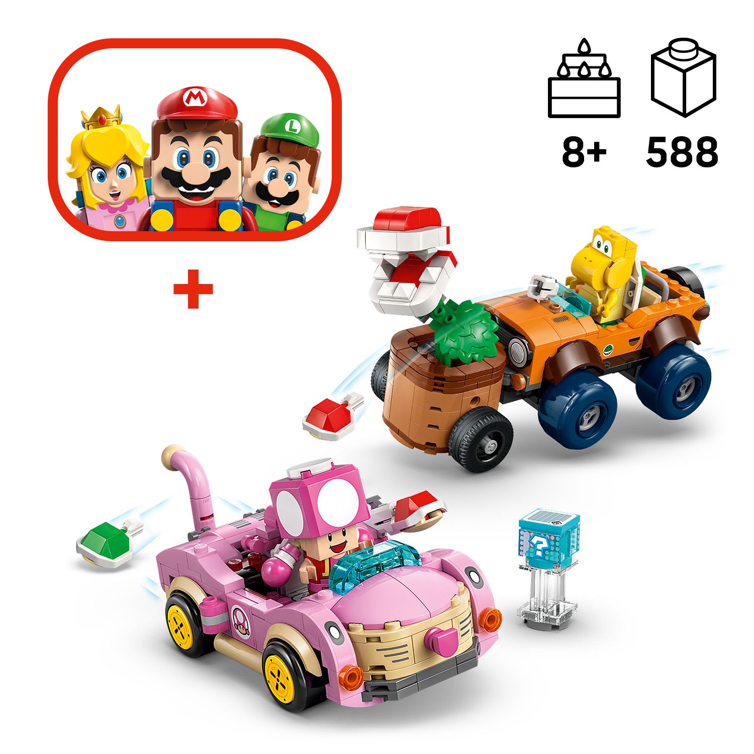 LEGO 72044 Super Mario: Mario Kart – Piranha Plant Power-Up