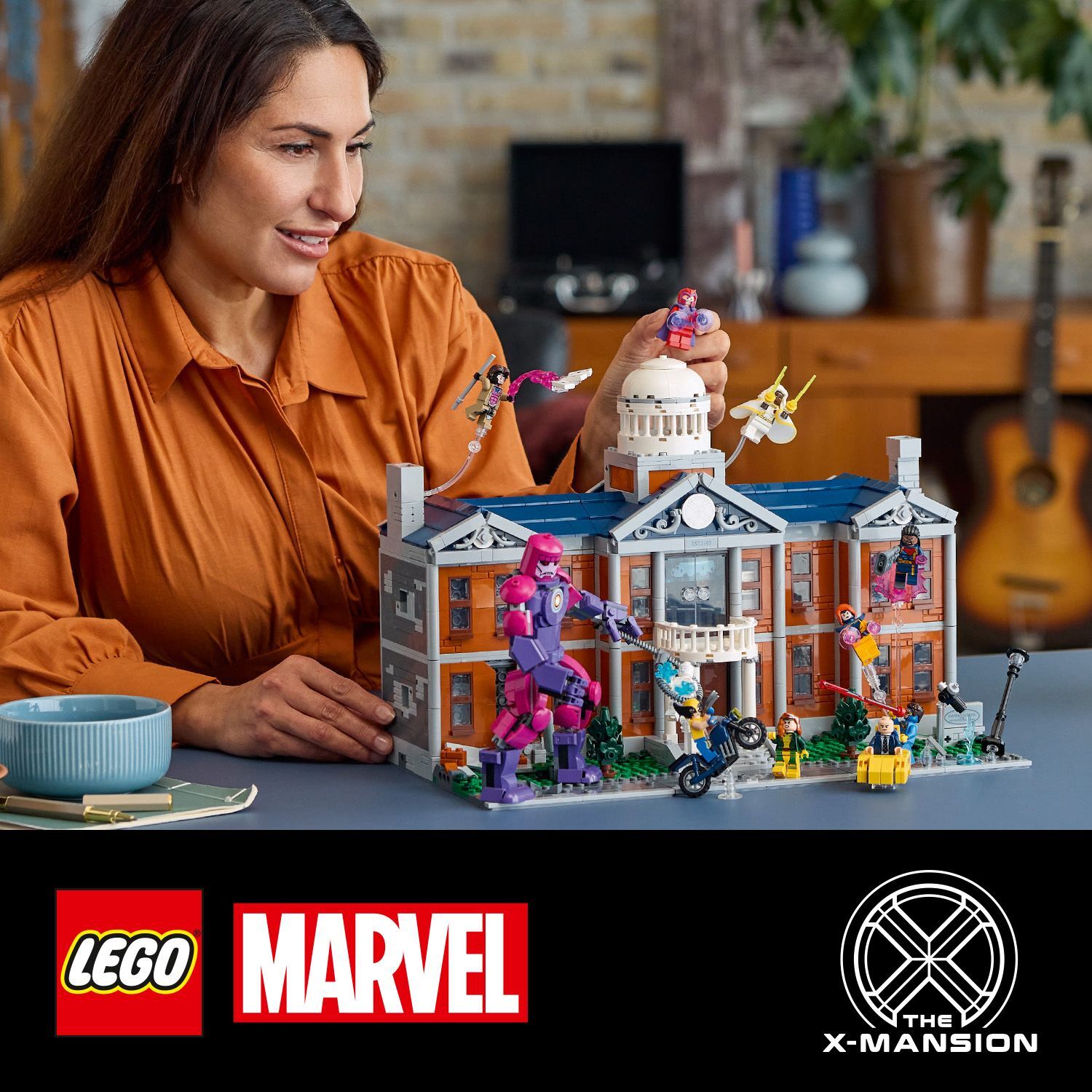 LEGO 76294 Marvel X-Men: The X-Mansion Building Toy Set (3093 Pieces)