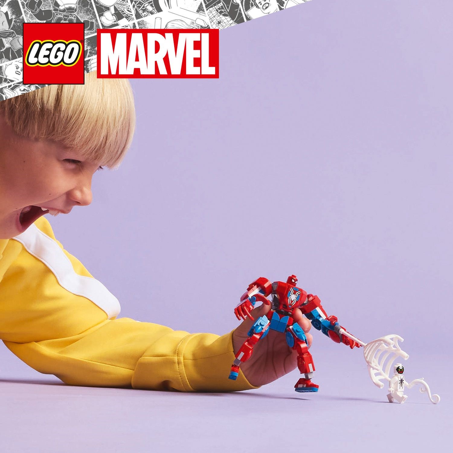 LEGO 76308 Marvel Super Heroes Spider-Man Mech vs. Anti-Venom