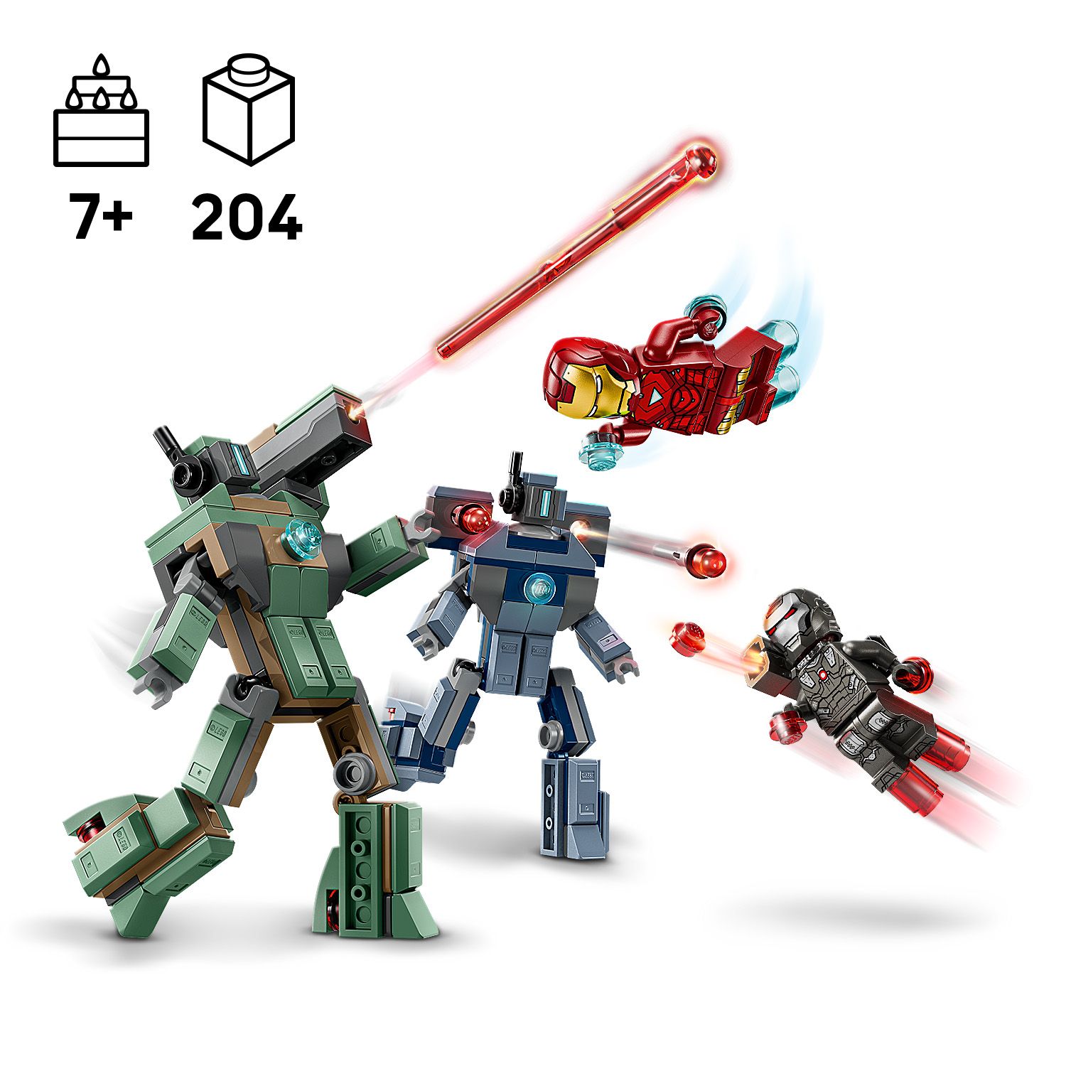 LEGO 76320 Marvel Super Heroes Iron Man War Machine Hammer