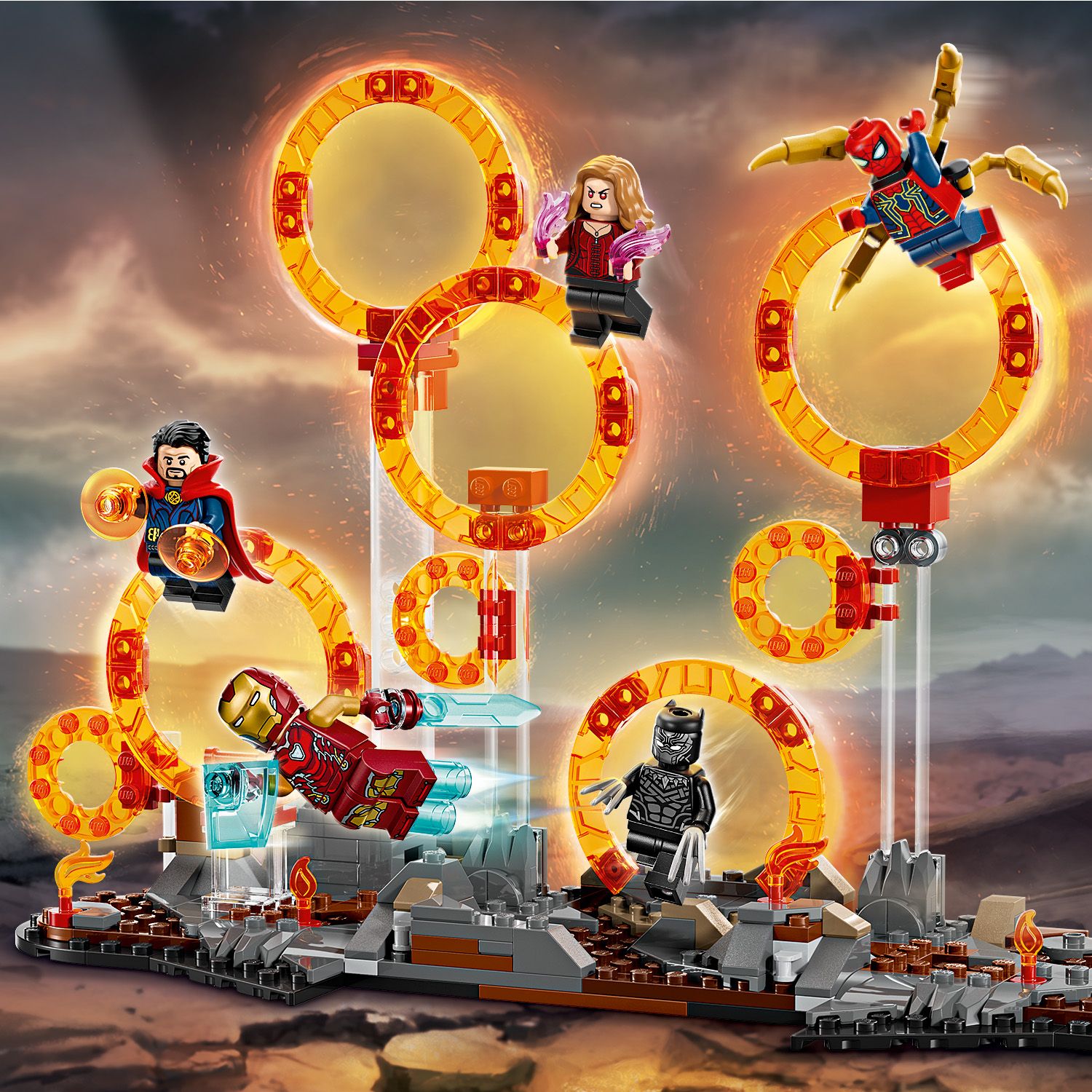 LEGO 76323 Marvel Super Heroes Avengers: Endgame Final Battle Building ...