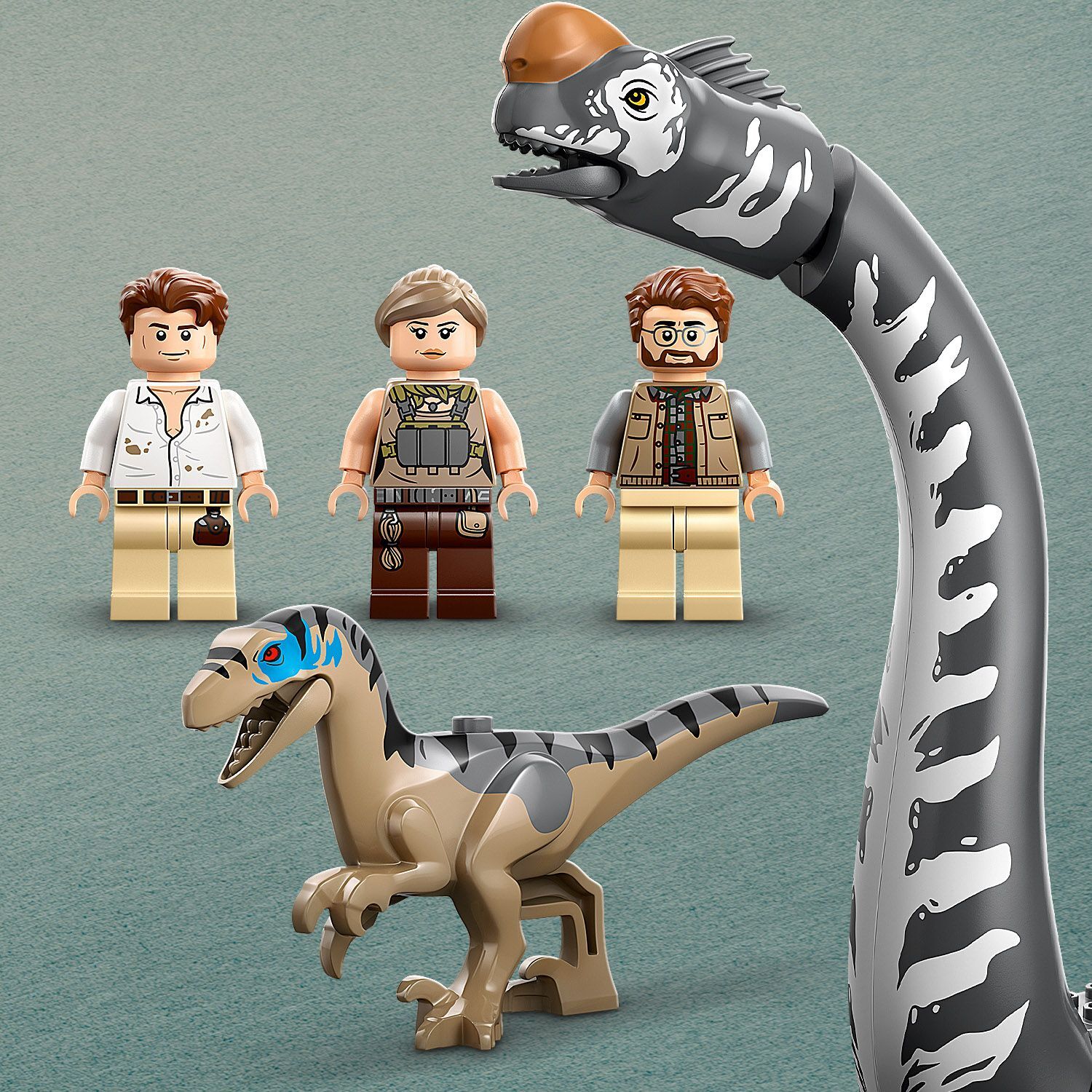 LEGO 76973 Jurassic Raptor & Titanosaurus Tracking Mission