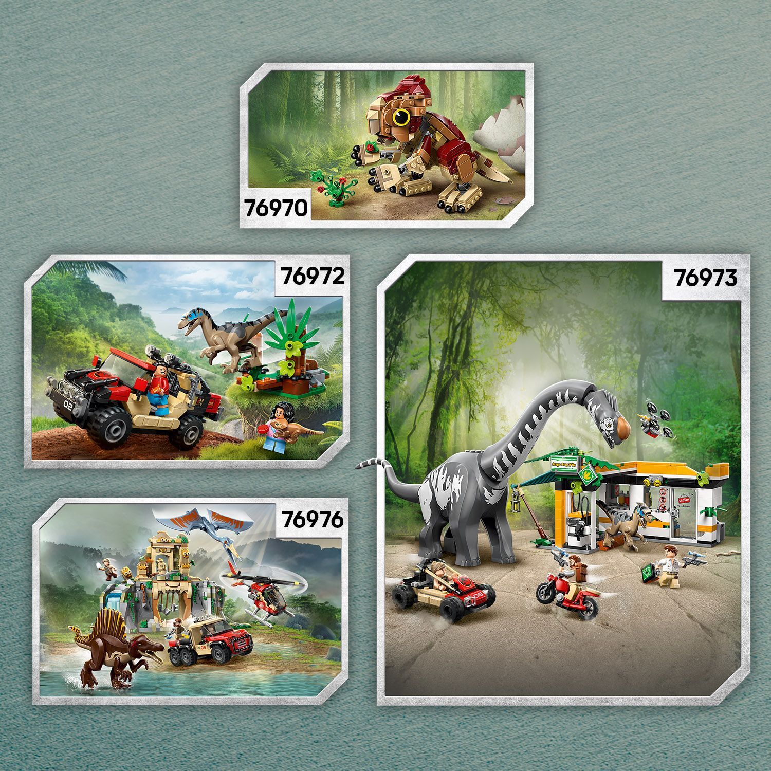LEGO 76975 Jurassic T. rex River Escape Building Toy Set