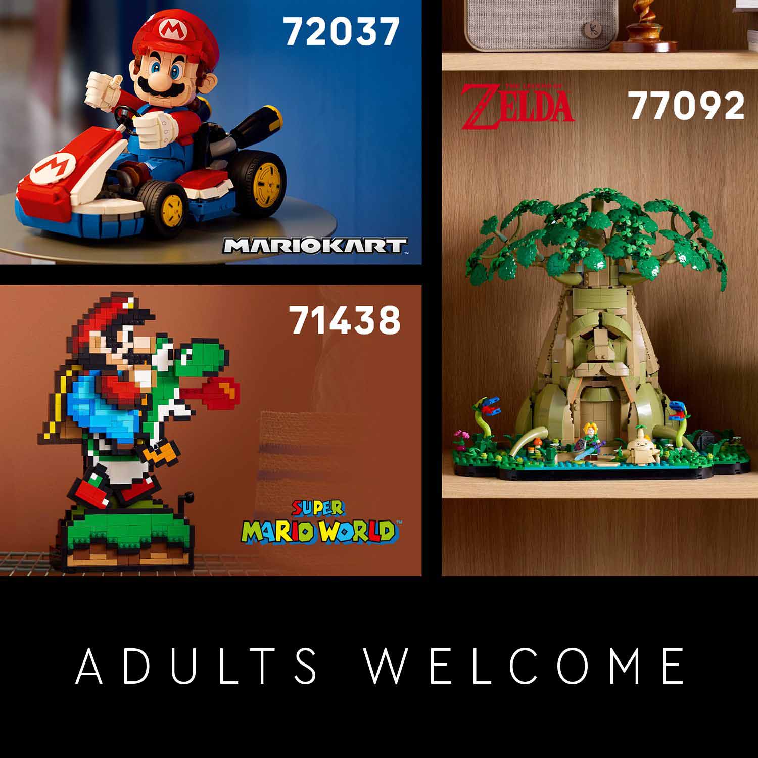 LEGO 72046 Super Mario Game Boy Building Toy Set (421 Pieces