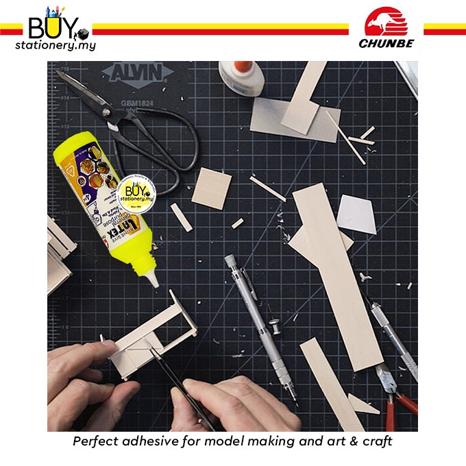 Chunbe Latex Adhesive PVA Glue for General Purpose 120ml / 230ml