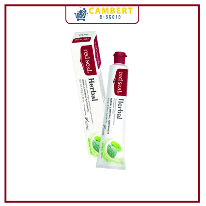 Red Seal Herbal & Mint Toothpaste Fight Plaque & Freshen Breath ...